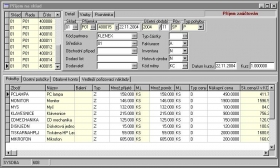 Ekonomický účetní software Periskop - modul Skladové hospodářství