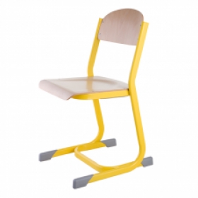 Žákovská židle - Model VS sedák a opěrák - buková překližka