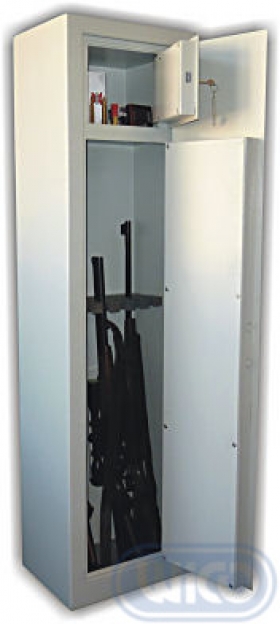 Zbraňové skříně jednoplášťové s vnitřní dvouplášťovou schránkou