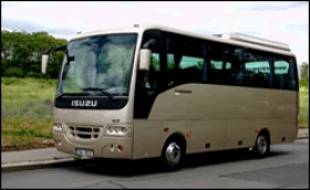 Klegr Roman PRAHA  Doprava autobusem Isuzu pro 30 osob