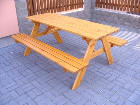 Stololavice 2 m dlouhá 