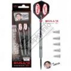 Šipky steel Bull's  tungsten Mensur Suljovic 22g