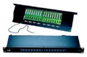 Patch panel Solarix 16 x RJ45 CAT5e 