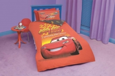 Disney obliečky - Autá červené