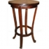 Kulatý dřevěný barový stolek z masivu 65cm