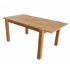 Velký jídelní stůl dřevěný z masivu teakového dřeva 160x80