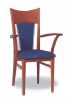 Dřevěná jídelní židle s područkami 3229