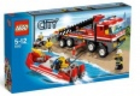Lego 7213 Terénní hasičský vůz s člunem