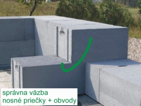 Zdění příček