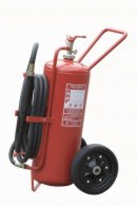 Práškový pojízdný hasicí přístroj - P 50 Te