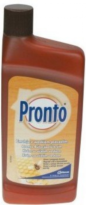 Pronto krém s včelím voskem leštěnka na nábytek proti prachu 250 ml