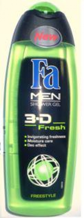 Fa Men 3D Freestyle 300 ml pánský sprchový gel