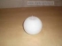 Svíčka - bílá koule, průměr 12 cm