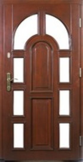 Vchodové dveře IV68 z masivu