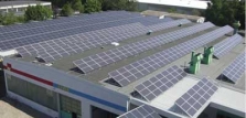 Velké střešní instalace solárních elektráren