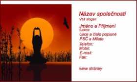 Vizitky - sport, fitness a wellness