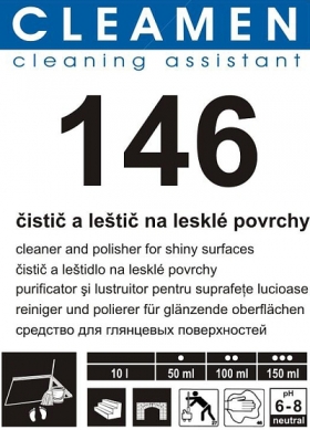 Cleamen - neutrální čistič a leštič 1 l