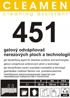 Cleamen - odvápňovač nerez technologií 5 l 