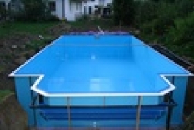 Venkovní zahradní bazény