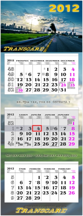 Kalendář 2015 - L3 LUX