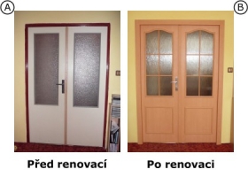 Renovace dveří