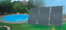 Solární systém pro ohřev bazénové vody