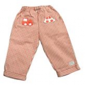 Dětské kanafasové kalhoty s hračkou