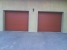 Garažová vrata EuroDoor široká lamela barva RAL 8004