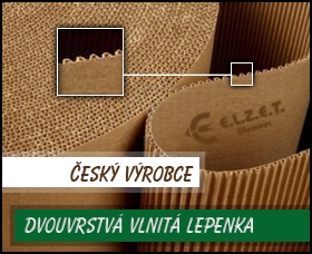 Český výrobce dvouvrstvé vlnité lepenky