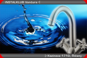 Instalklub Vančura - vodoinstalace, filtrace vody