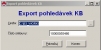 Aplikace Klientský formát Pohledávky podporovaný v KB