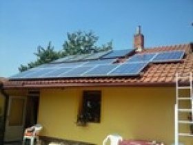 Ostrovní fotovoltaický solární systém