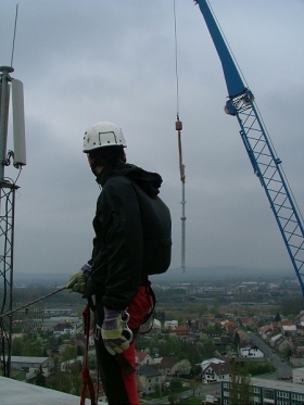 Montážní práce ve výškách  