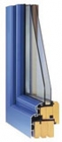 Dřevo-hliníková okna