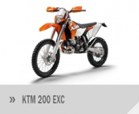 Motocykl KTM 200 EXC