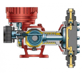 Dávkovací čerpadla membránová mechanická - sací pohyb pružinou 