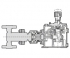 Dávkovací čerpadla pístová - sací pohyb pohonem 