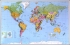 Mapa Svět politický