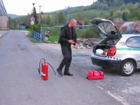 Bezpečnostní dohled po svařování a pracích s otevřeným ohněm