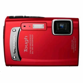 Fotoaparát Olympus TG-310 kompakt, 14 Mpix, 3.6x zoom - Red