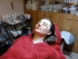 Čínská masáž hlavy s obkladem na oči z chryzantémy čínské