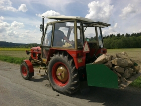 Lžice (radlice, lopata) za traktor