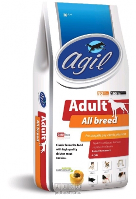 Agil - tuzemské krmivo pro psy