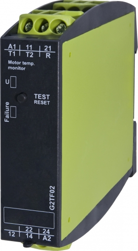 Hlídací relé teploty motoru G2TF02 24 - 240 V AC/DC