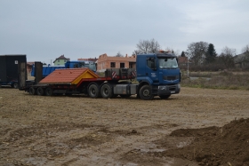 Přeprava stavebních materiálů