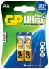 Alkalické baterie GP AA Ultra Plus, 2 ks