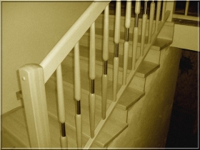 Výroba celodřevěných schodišť