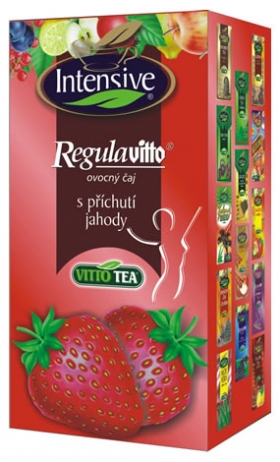 Intensive Regulavitto s příchutí jahody ov. - byl. čaj 40g