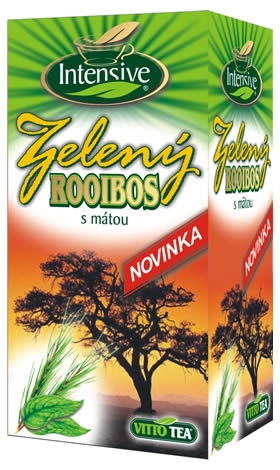 Intensive Zelený Rooibos s mátou, byl. porc. 30g