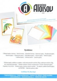 Barevné, bílé, kreslící, akvarelové, psací, balící, speciální papíry a kartony
